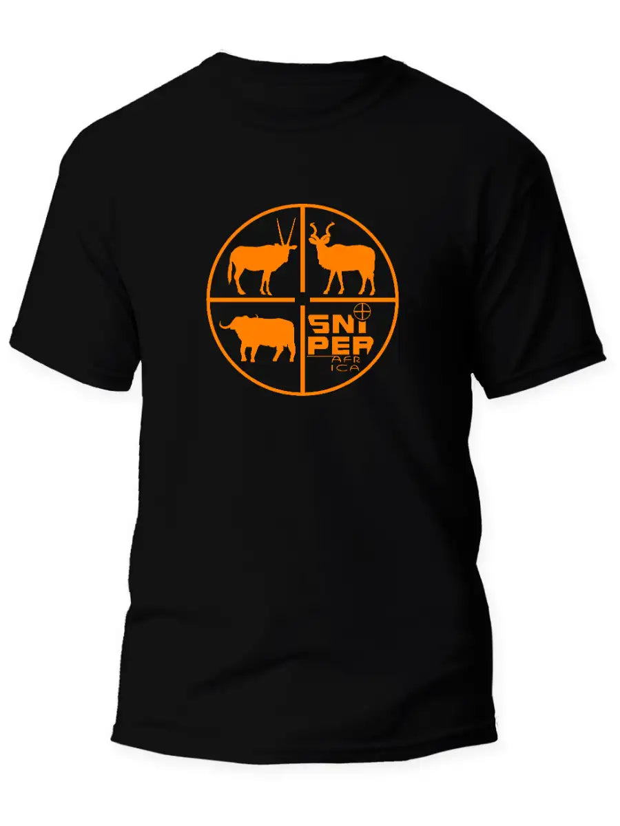 SNIPER AFRICA BLACK YOUTH RETICAL T-SHIRT