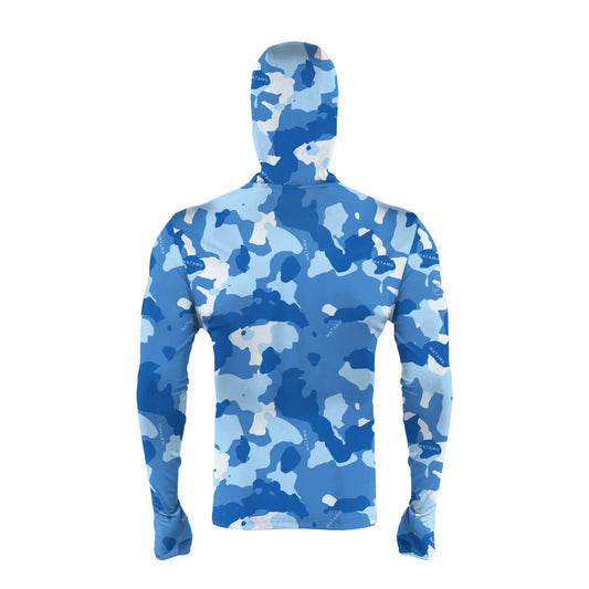 RUBONDO PERFORMANCE HOOODY-BLUE CAMO