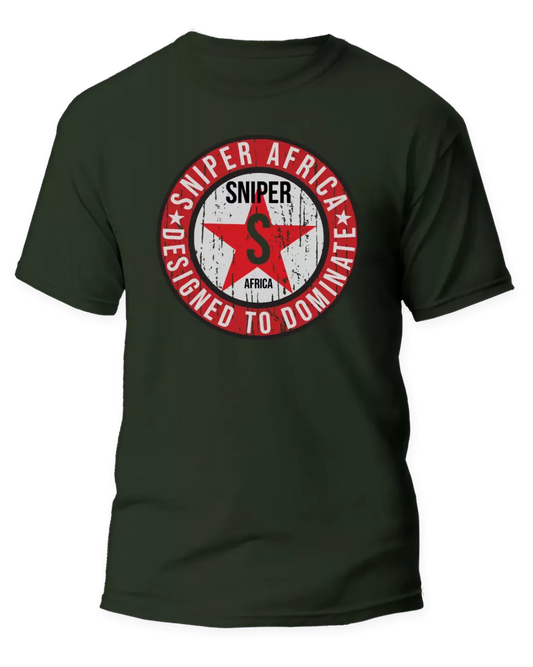 ZZZ OLIVE MENS STAR T-SHIRT