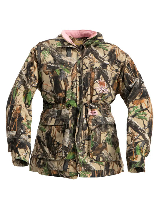 LADIES HUNTING 3D/PINK PARKA JACKET