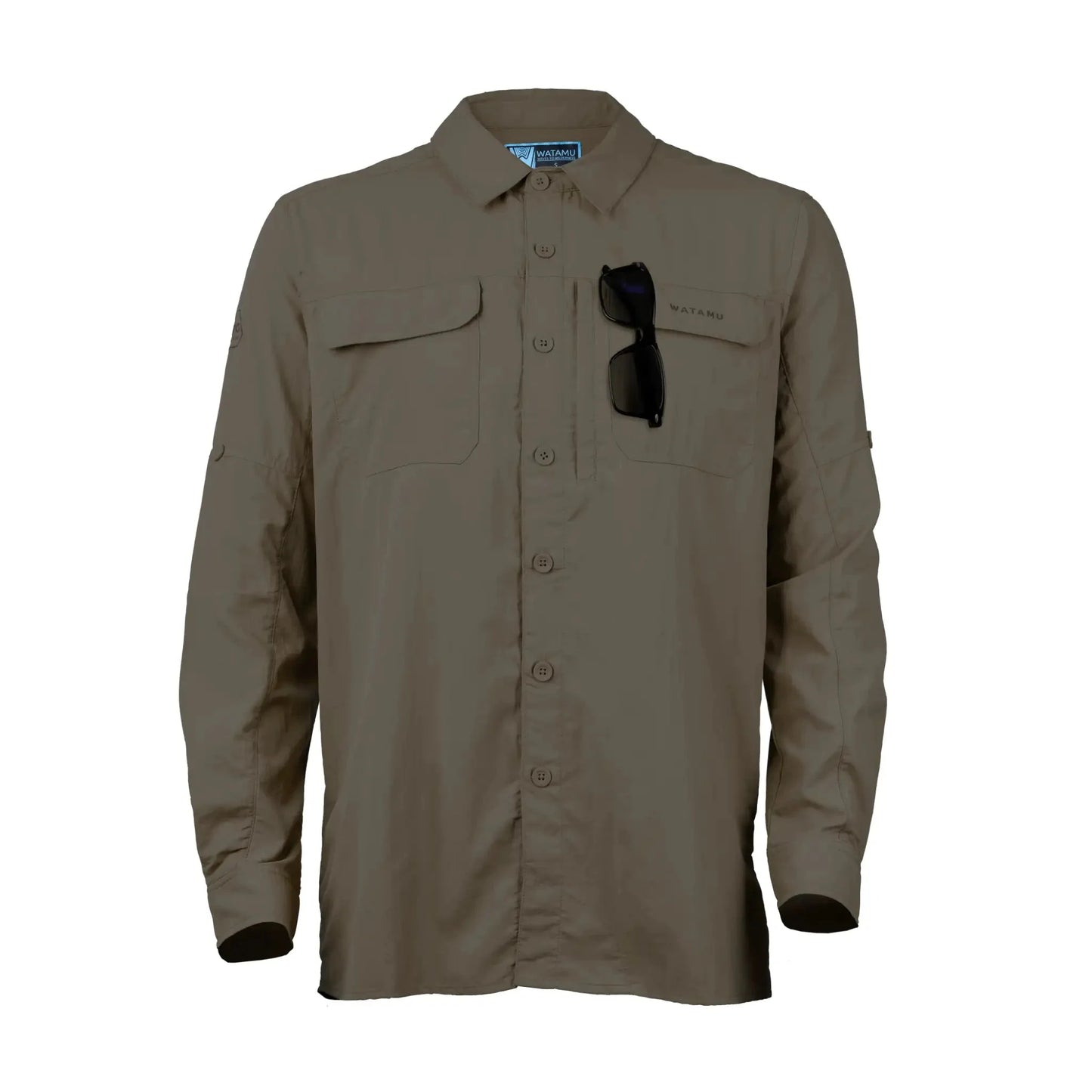 WATAMU PEMBA PUTTY SHIRT upf 50+, quick dry, utility pockets, ventilated