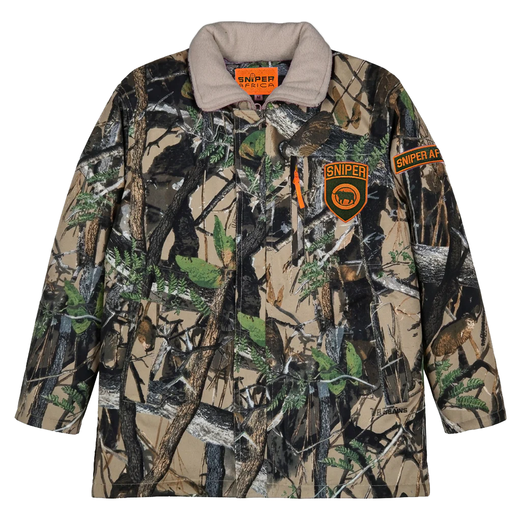 Sniper Africa kiddies hunting parka jacket- 3D/orange