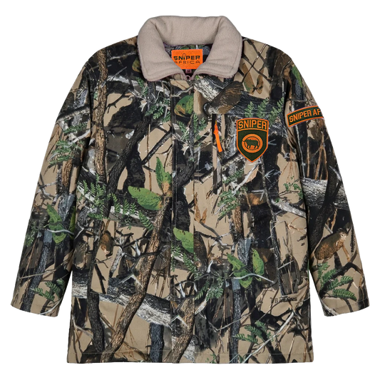 Sniper Africa kiddies hunting parka jacket- 3D/orange