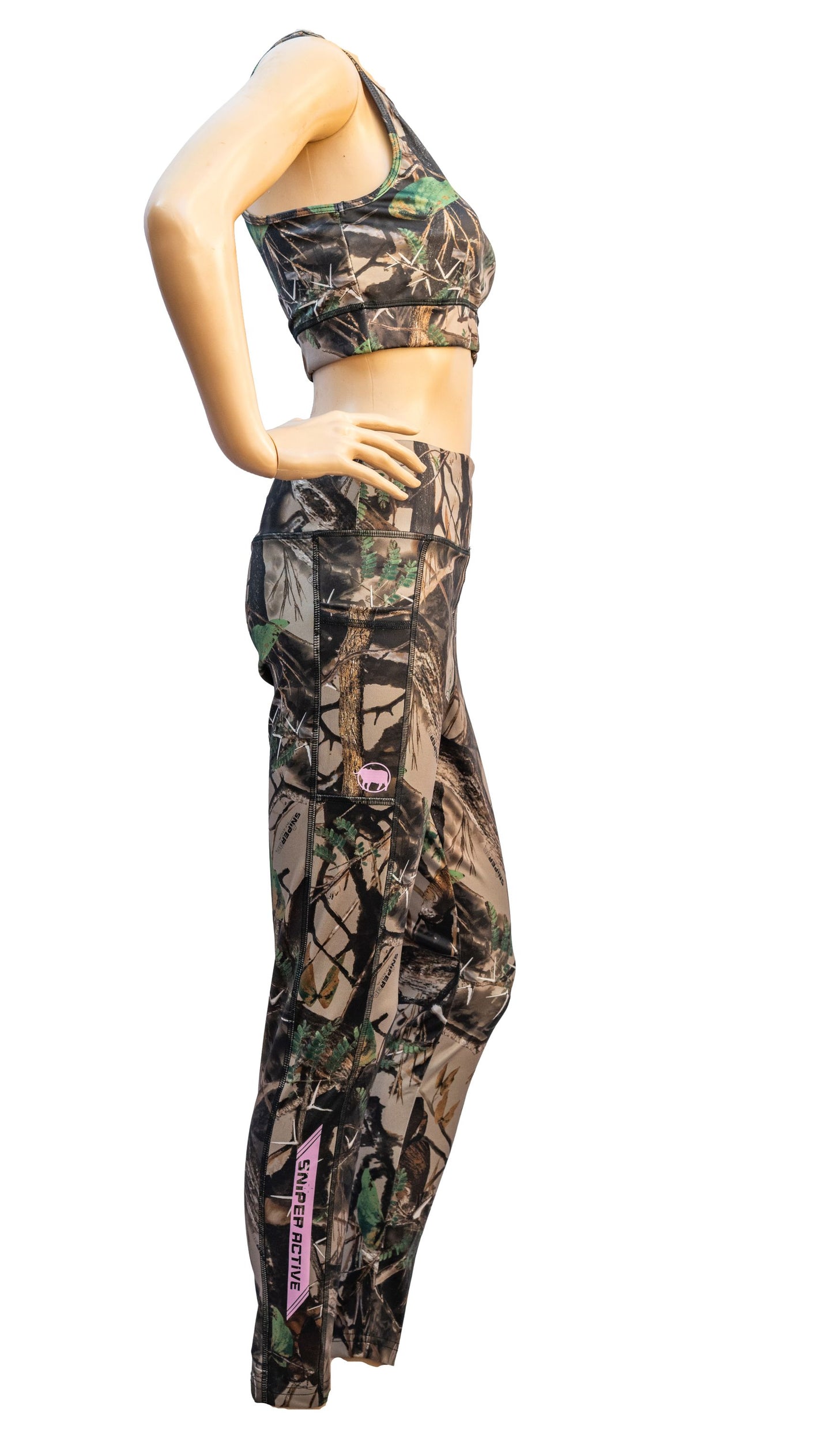 Sniper Africa ladies active tights- 3D camo