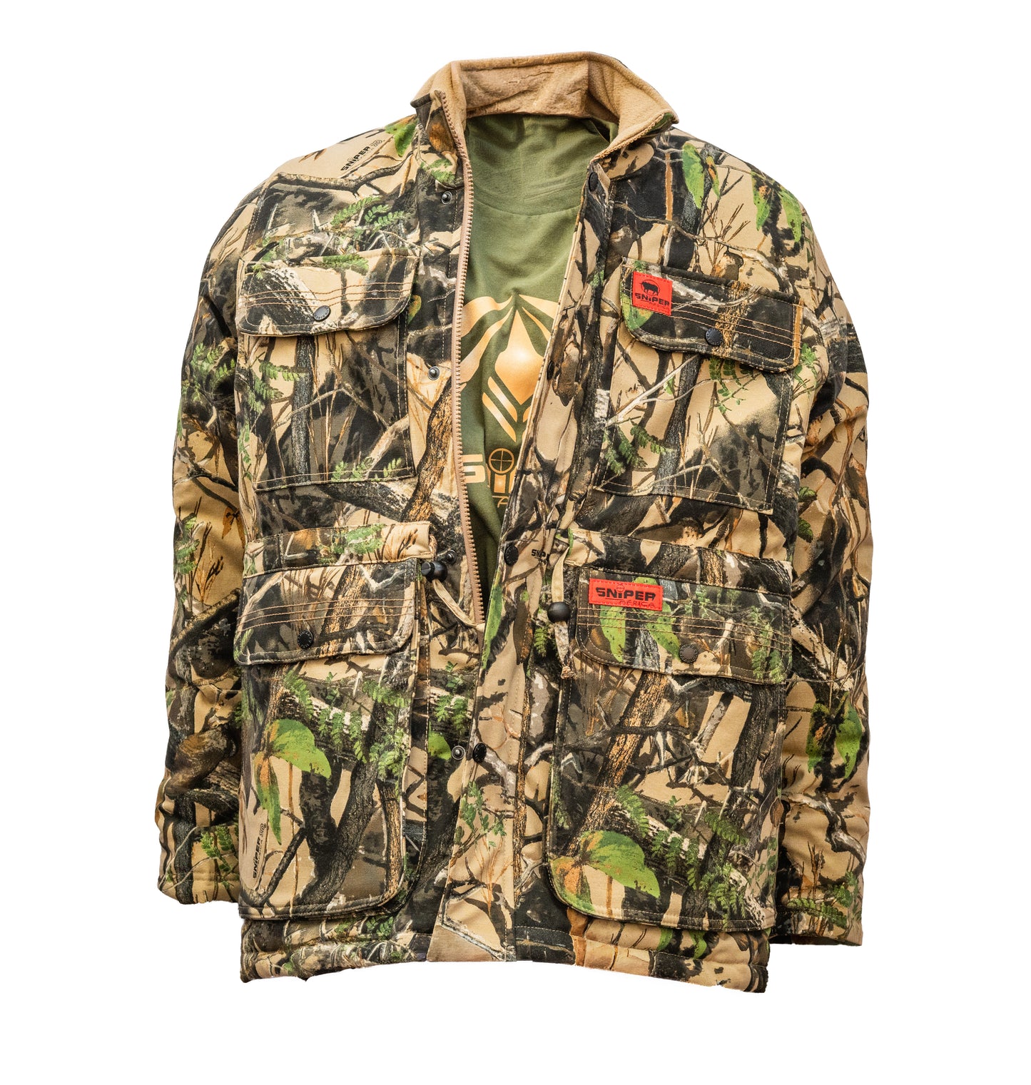 Sniper Africa men’s  3D flex parka