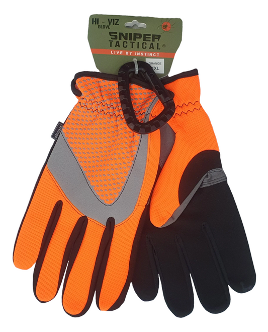 ORANGE HI VIZ GLOVES